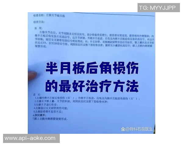 足球运动员半月板损伤的成因与康复策略探讨